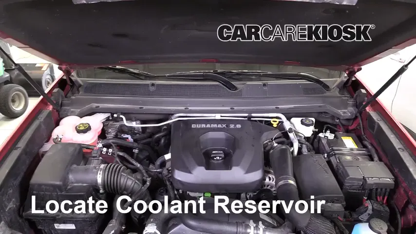 2019 Chevrolet Colorado Z71 2.8L 4 Cyl. Turbo Diesel Crew Cab Pickup Coolant (Antifreeze)